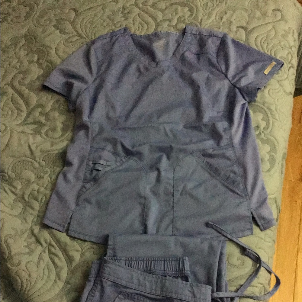Ceil blue Cherokee Scrub set
